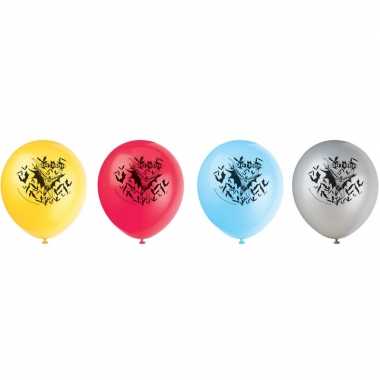 8x batman themafeest ballonnen