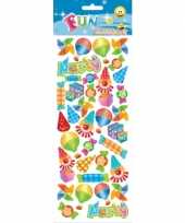 Feestelijk stickervelletje agenda