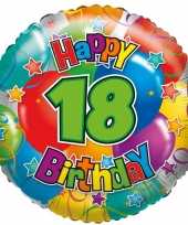 Folie ballon 18 jaar 45 cm