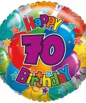 Folie ballon 70 jaar 45 cm