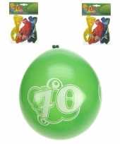 Voordelige feest ballonnen 70 jaar
